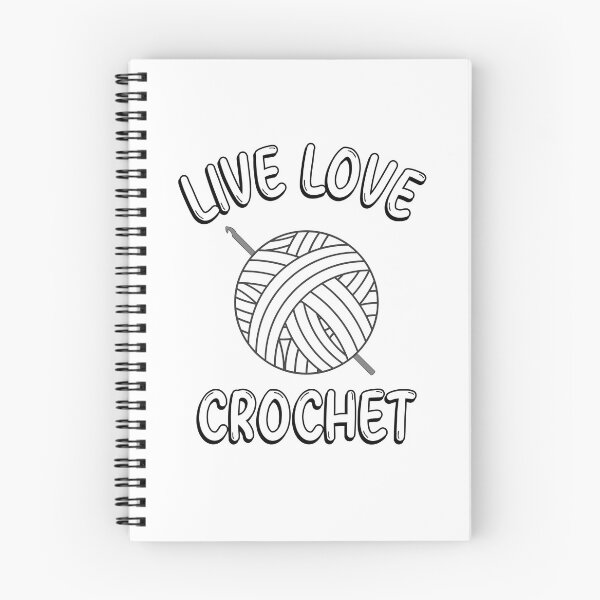 Item preview, Live Love Crochet Yarn And Hook designed and sold by Sartoris Art.