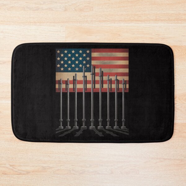 Item preview, AMERICAN FLAG KETTLEBELL BARBELL designed and sold by gerardostokes.