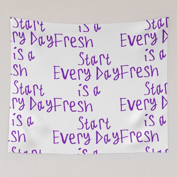 Item preview, Every Day Is A Fresh Start designed and sold by kinpirks.