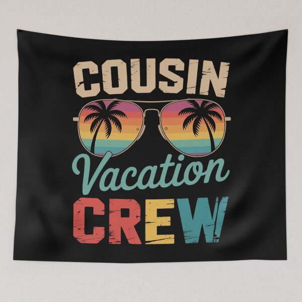 Item preview, Cousin Crew Family Vacation Summer Vacation Beach Sunglasses designed and sold by sterabamineh.