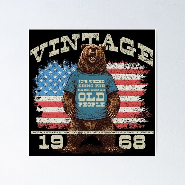 Item preview, Vintage 1968 - Its weird being the same age as old people designed and sold by The Christensen Design Co..