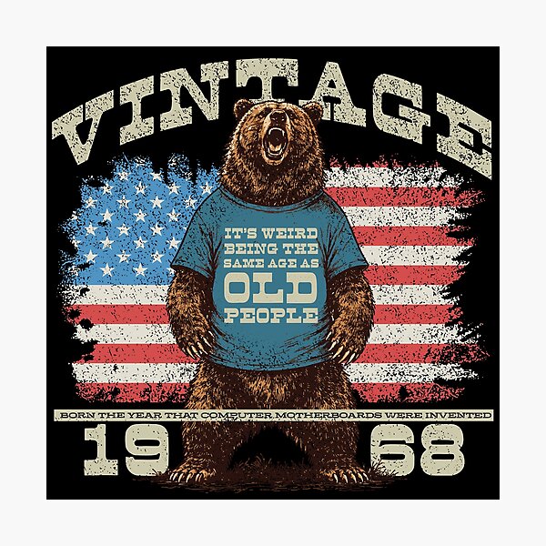 Item preview, Vintage 1968 - Its weird being the same age as old people designed and sold by The Christensen Design Co..