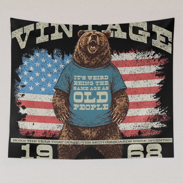 Item preview, Vintage 1968 - Its weird being the same age as old people designed and sold by The Christensen Design Co..