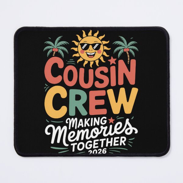 Item preview, Cousin Crew 2026 Summer Vacation Beach Family Trip Memory designed and sold by sterabamineh.