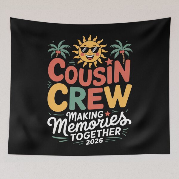 Item preview, Cousin Crew 2026 Summer Vacation Beach Family Trip Memory designed and sold by sterabamineh.