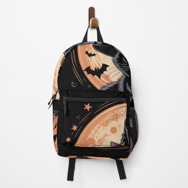Item preview, Halloween Cat Costume Pumpkin Cat Black Cat Lover Men Women Kids designed and sold by SyntaxClaw.
