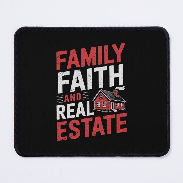 Item preview, House Broker - Family Faith Real Estate Agent designed and sold by DigitaldeligArt.