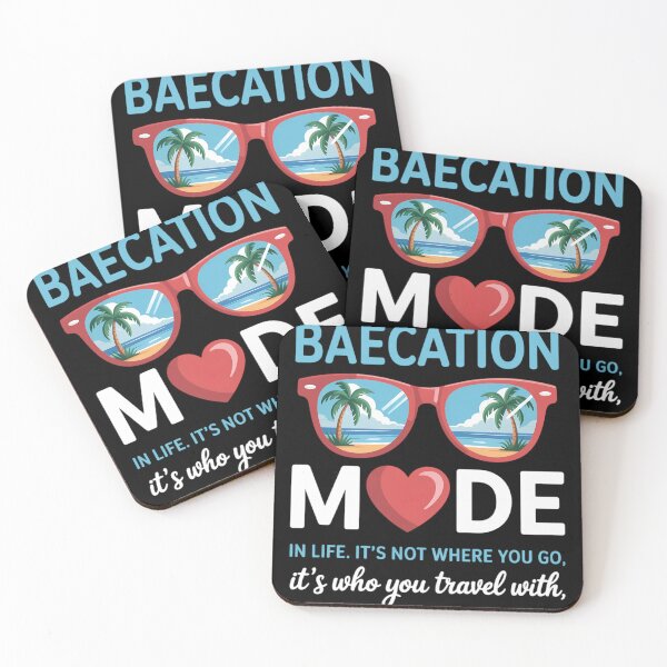 Item preview, Couples Trip Matching Summer Vacation Baecation Mode-Vibes designed and sold by sterabamineh.