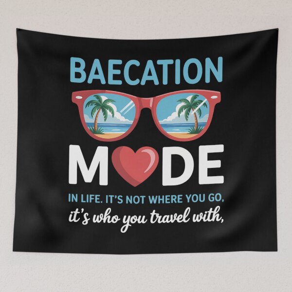 Item preview, Couples Trip Matching Summer Vacation Baecation Mode-Vibes designed and sold by sterabamineh.