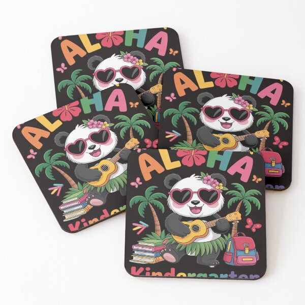Item preview, Aloha Kindergarten Panda Hawaii Back To School Kids designed and sold by cherylbartlett.