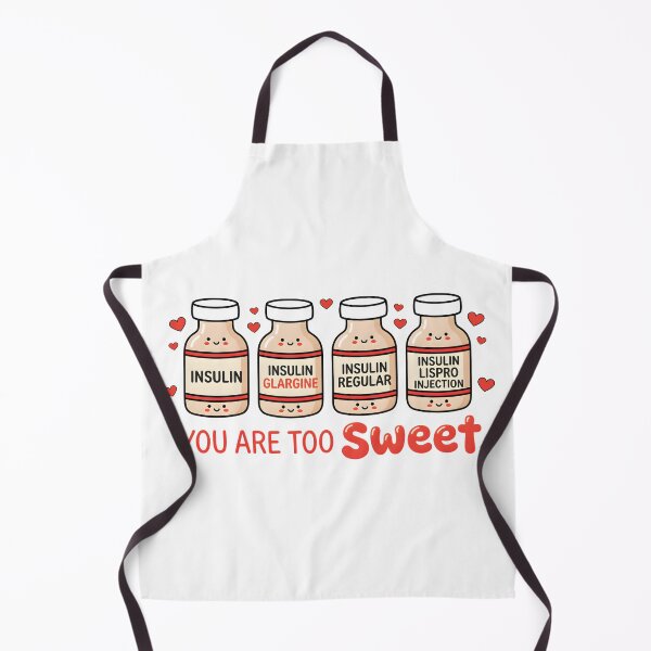 Item preview, Funny Nurse Valentine Shirt, You Are Too Sweet – Insulin Bottle designed and sold by Shivartdesign36.