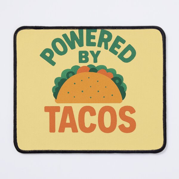 Item preview, Powered by Tacos designed and sold by FrictionMaxxing.