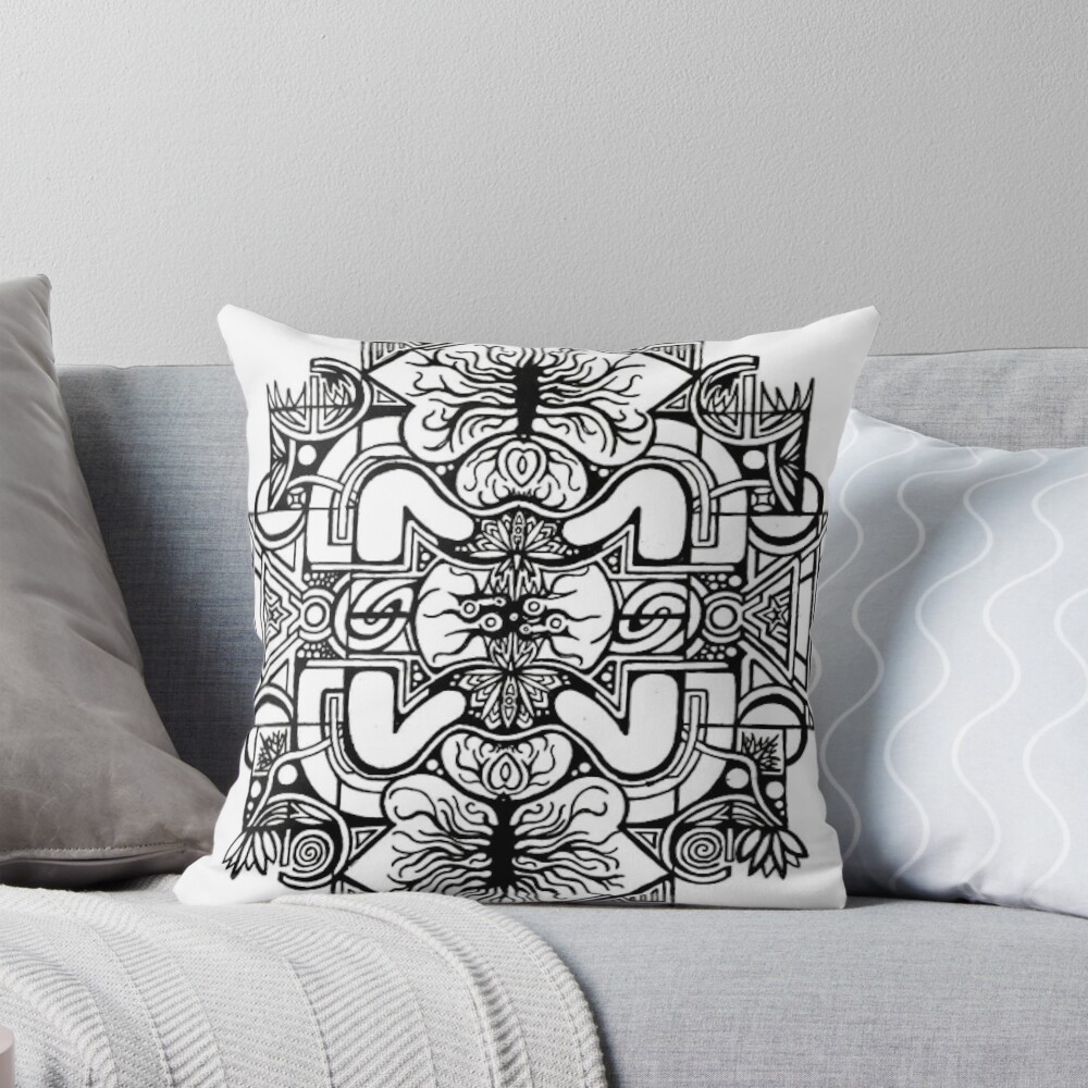 Item preview, Throw Pillow designed and sold by leekaiser.