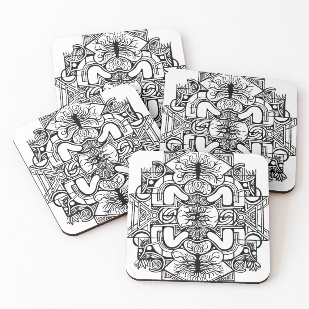 Item preview, Coasters (Set of 4) designed and sold by leekaiser.