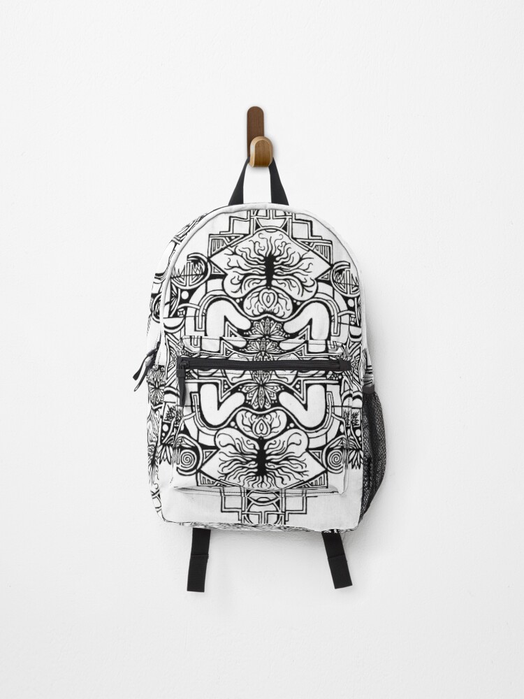 Thumbnail 1 of 3, Backpack, MicroRising designed and sold by leekaiser.