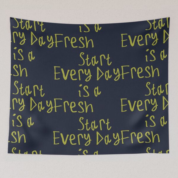 Item preview, Every Day Is A Fresh Start designed and sold by kinpirks.