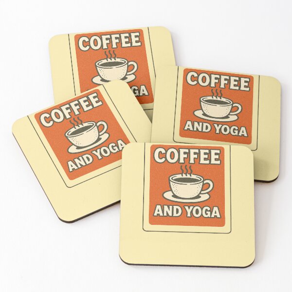 Item preview, Coffee and Yoga designed and sold by FrictionMaxxing.
