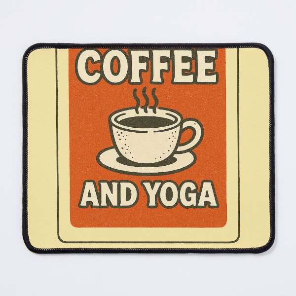 Item preview, Coffee and Yoga designed and sold by FrictionMaxxing.