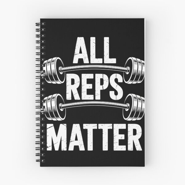Item preview, ALL REPS MATTER Barbell Weightlifting Motivational designed and sold by joedavila.