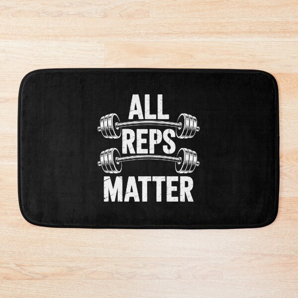 Item preview, ALL REPS MATTER Barbell Weightlifting Motivational designed and sold by joedavila.
