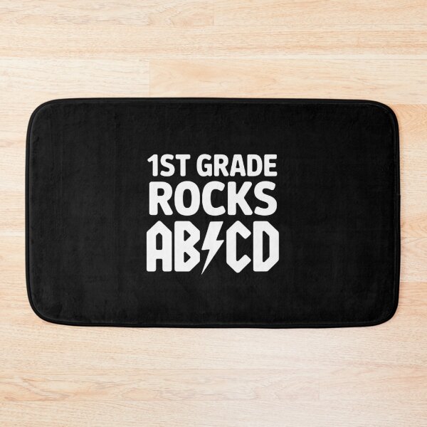 Item preview, ABCD First Grade Rocks Boys Back to School Girls 1st Grader designed and sold by joedavila.