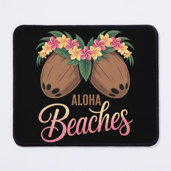 Item preview, Coconut Bra Flower Boobs Hawaii Aloha Beaches Funny designed and sold by sterabamineh.