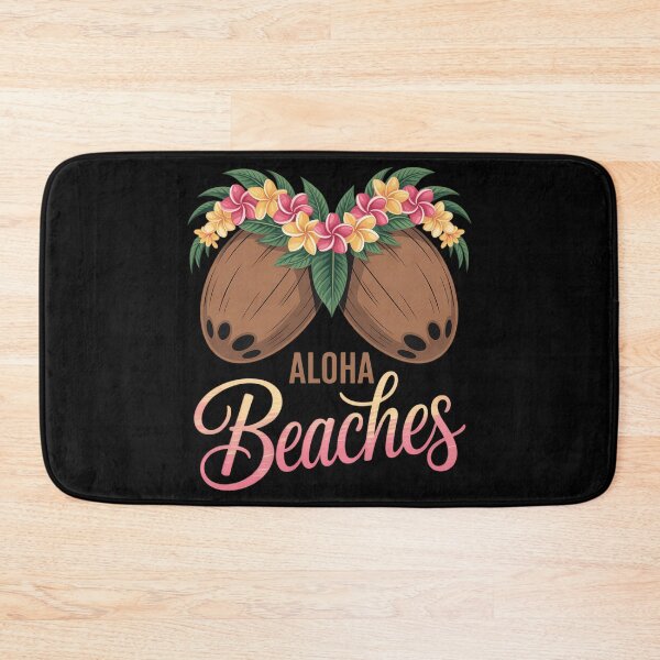 Item preview, Coconut Bra Flower Boobs Hawaii Aloha Beaches Funny designed and sold by sterabamineh.
