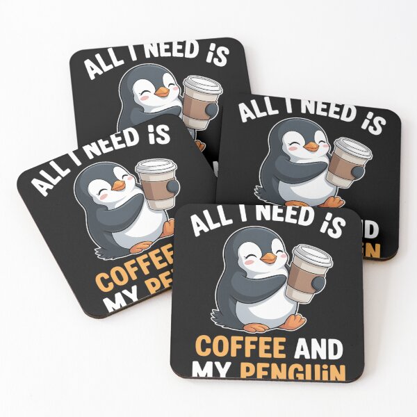 Item preview, Coffee and my Penguin Sea Bird King Emperor Penguin designed and sold by sterabamineh.