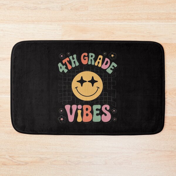 Item preview, 4th Grade Vibes Smile Face Back to School Fourth grade designed and sold by gerardostokes.