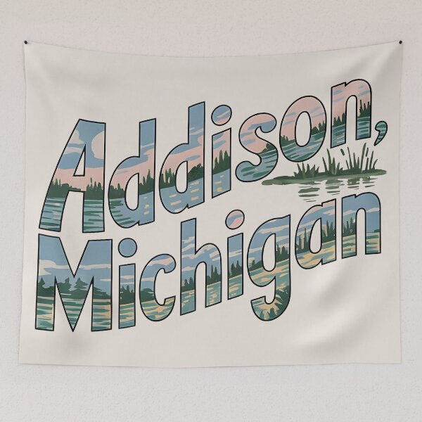 Item preview, Addison, Michigan, Addison Mi, Addison Michigan designed and sold by MoMidoStore.