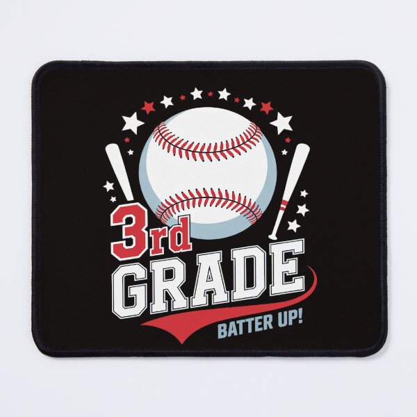 Item preview, 3rd Grade Batter Up Back To School Baseball Player designed and sold by cherylbartlett.