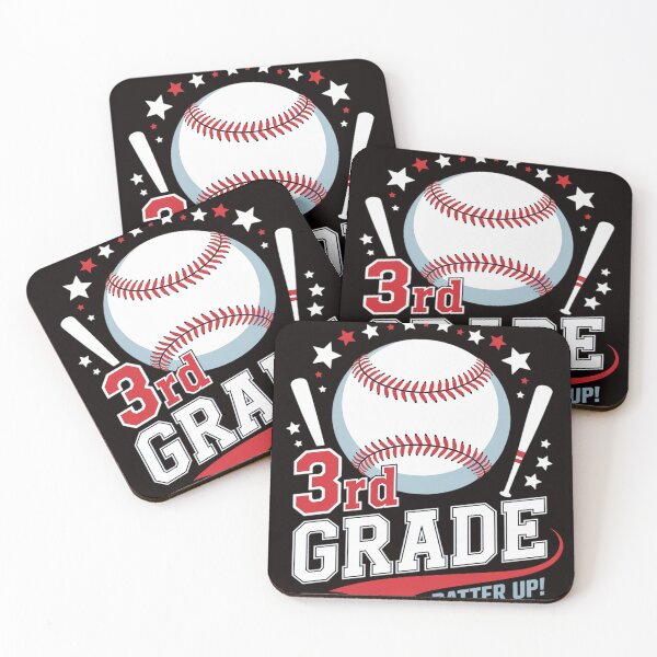 Item preview, 3rd Grade Batter Up Back To School Baseball Player designed and sold by cherylbartlett.