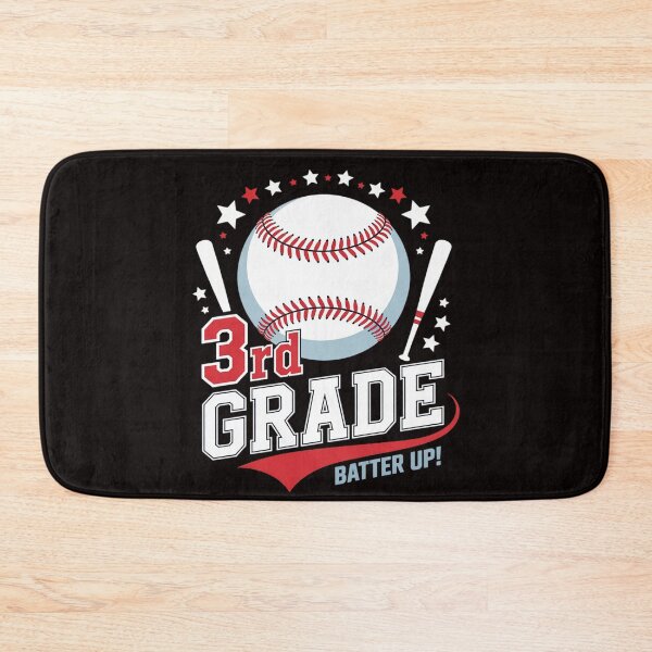 Item preview, 3rd Grade Batter Up Back To School Baseball Player designed and sold by cherylbartlett.