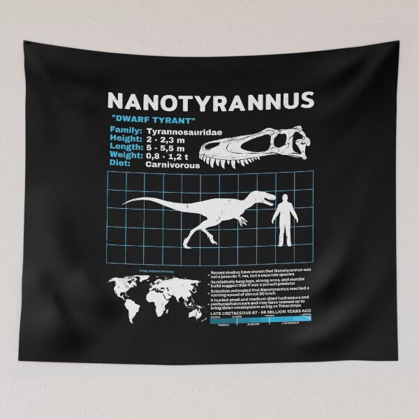 Item preview, Nanotyrannus Fact Sheet designed and sold by NicGrayGraphic.