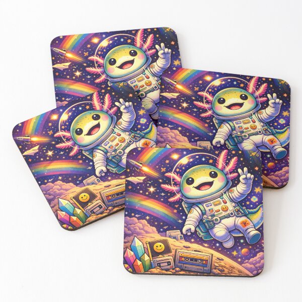 Item preview, Cute Astronaut Rainbow Space Adventure designed and sold by Divine Design's .