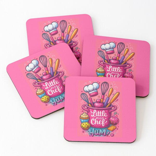 Item preview, Little Miss Chef – Cute Baking Gift for Girls, Kids Apron Art for Kitchen Lovers designed and sold by Williams Anderson.