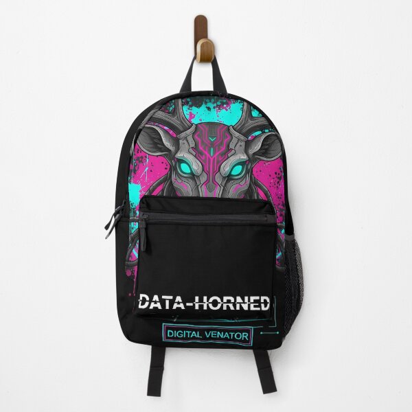 Item preview, Data-Horned: Digital Venator designed and sold by Ekracreatives.