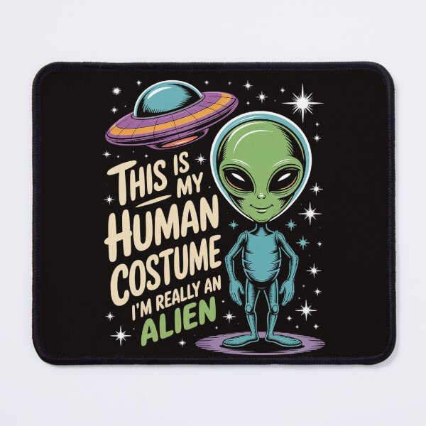 Item preview, Alien Believer UFO Sci Fi Costume Party Funny Alien designed and sold by cherylbartlett.
