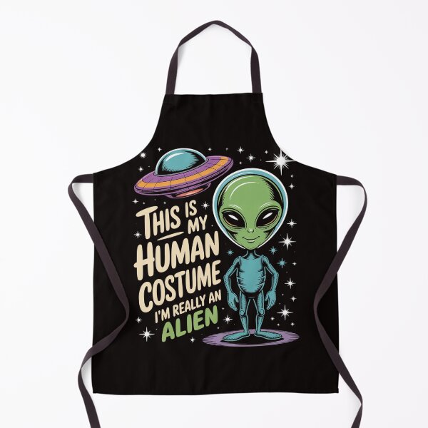 Item preview, Alien Believer UFO Sci Fi Costume Party Funny Alien designed and sold by cherylbartlett.