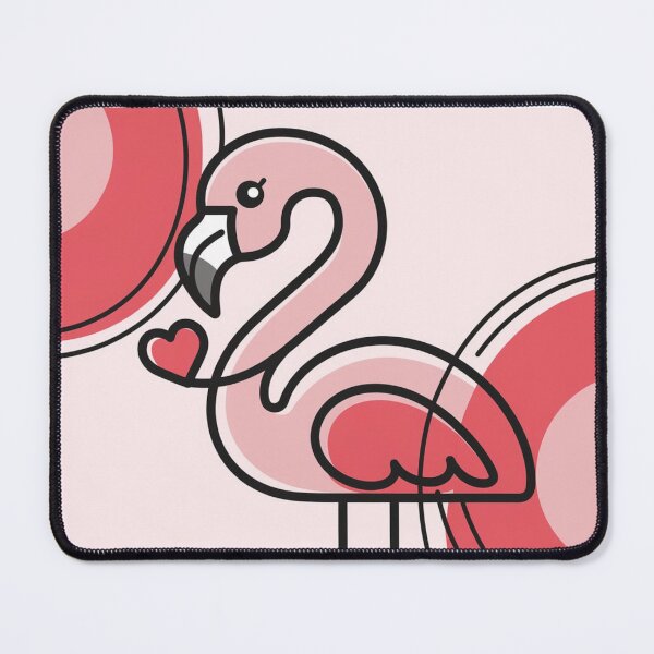 Item preview, Valentine Animal Flamingo designed and sold by NeatThingLover.