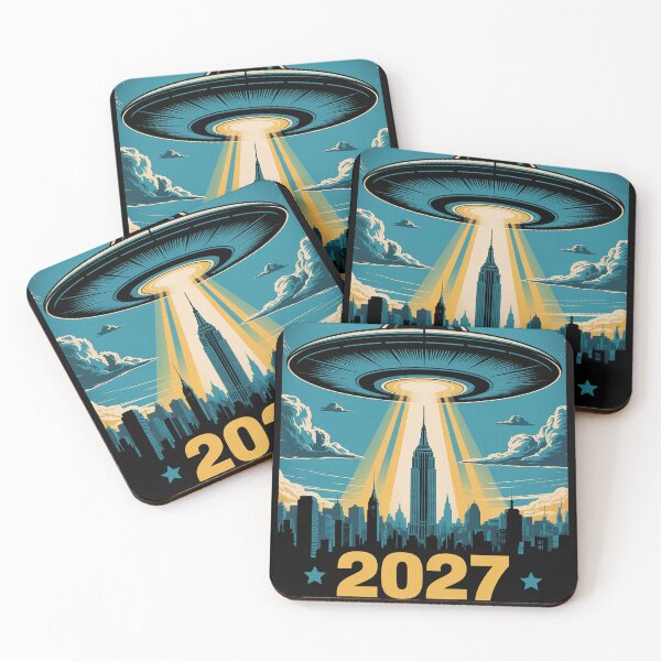 Item preview, 2027 The Year Everything Changes First Contact UFO Alien designed and sold by joedavila.