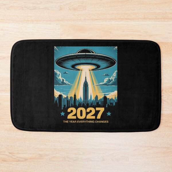 Item preview, 2027 The Year Everything Changes First Contact UFO Alien designed and sold by joedavila.