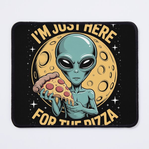 Item preview, Alien Boys Men Women UFO Extraterrestrial Pizza designed and sold by joedavila.