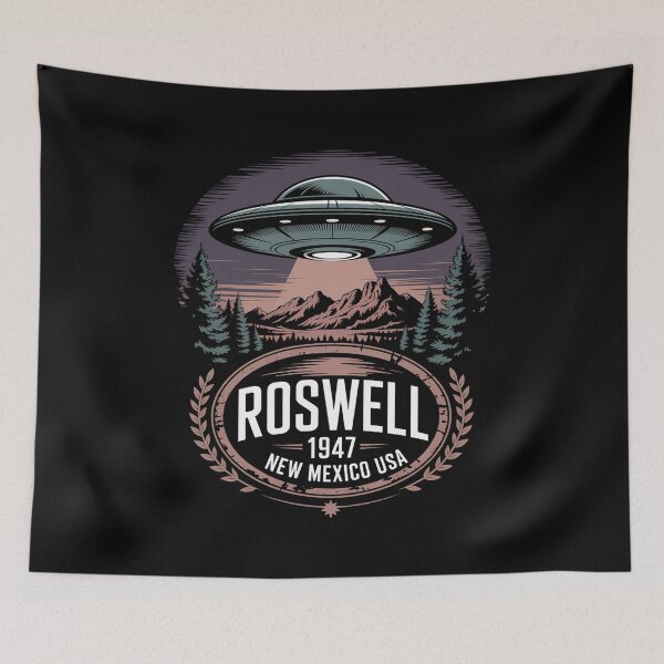 Item preview, Roswell 1947 Abduction New Mexico UFO Alien Hunter designed and sold by joedavila.