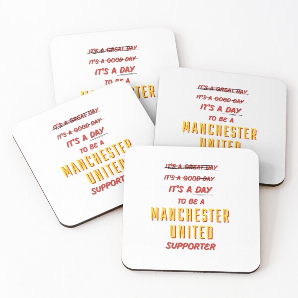 Item preview, It's a Day to be a Manchester United Supporter designed and sold by Niche Fandoms R Us.