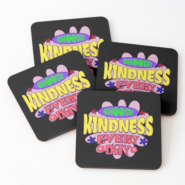 Item preview, Choose Kindness Every Day - Retro Colorful Positivity Graphic  designed and sold by SaadArtCo.