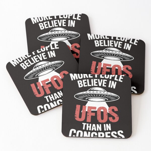 Item preview, More People Believe in UFOs Than in Congress designed and sold by cherylbartlett.