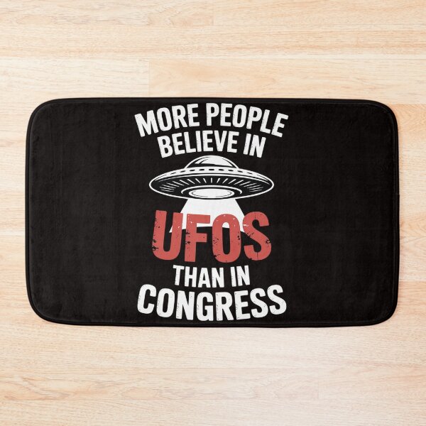 Item preview, More People Believe in UFOs Than in Congress designed and sold by cherylbartlett.