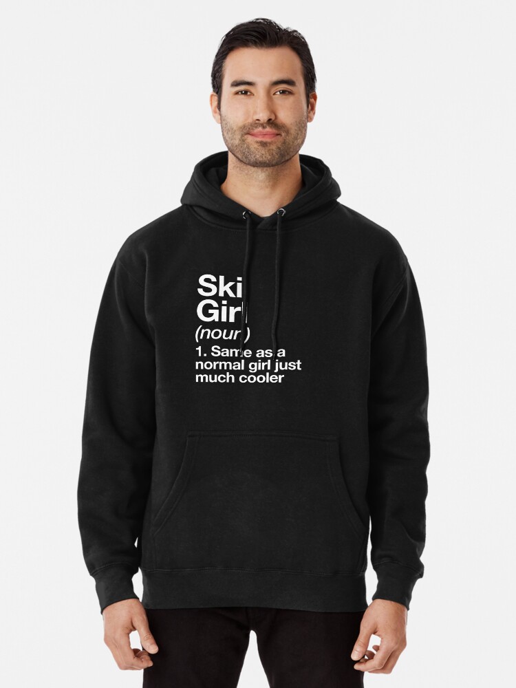 Ski Girl Definition Design Funny Sassy Sports Design