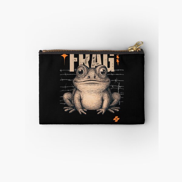 Item preview, FRAG Vintage Frog Illustration designed and sold by azouz72.